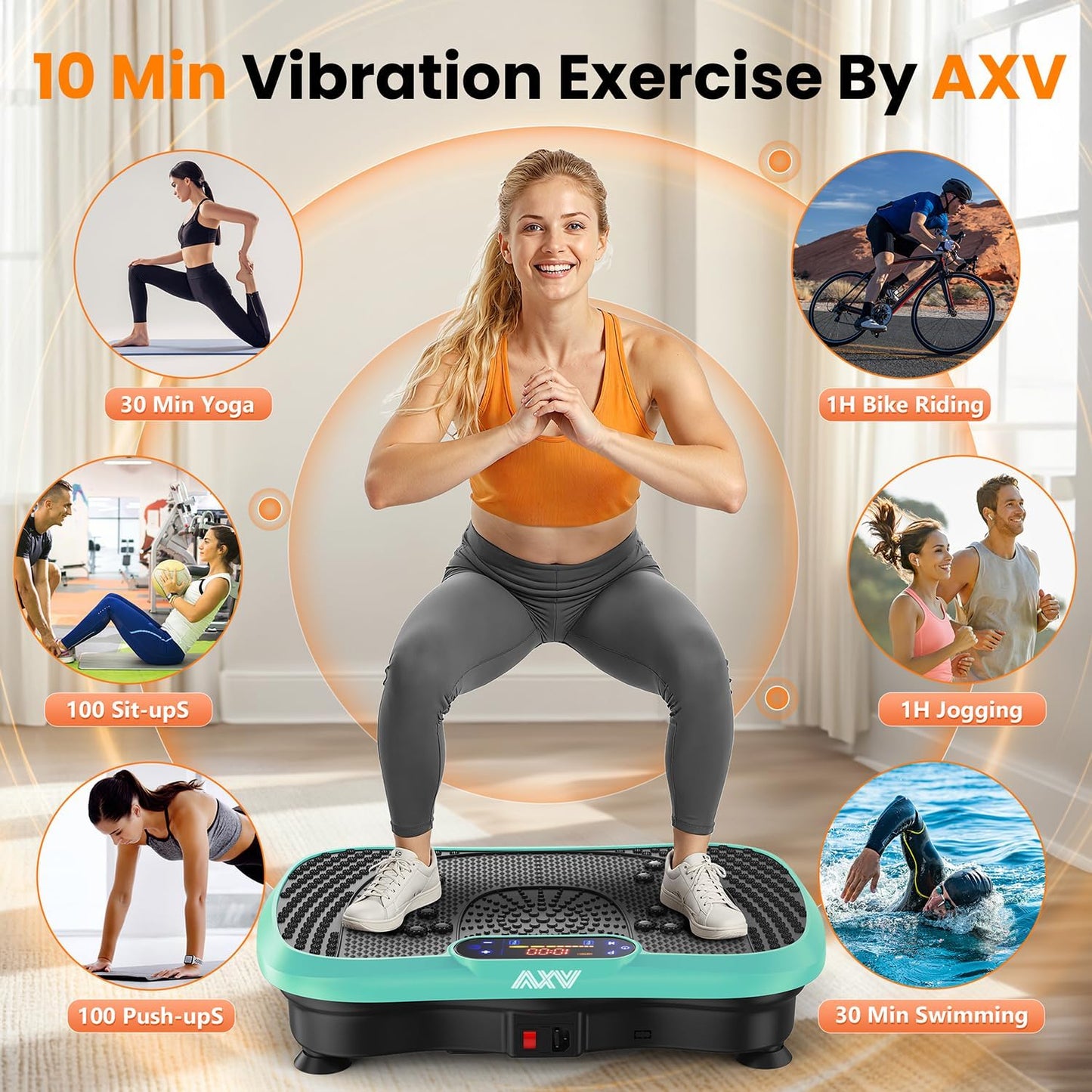 FitVibers VibePlate Vibration Platform Pro