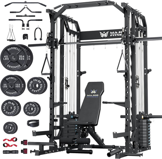 FitVibers Compact Smith Machine Pro